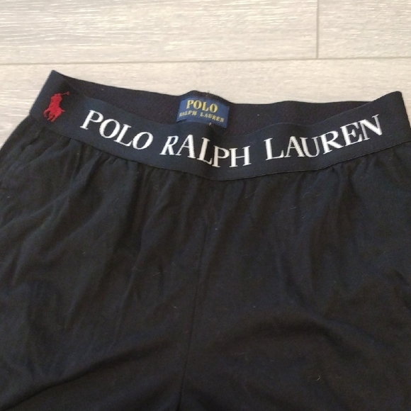 Polo by Ralph Lauren Black Jogger Sleepwear - Picture 8 of 8